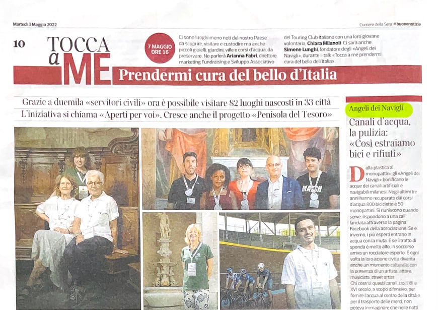 Corriere della Sera #buonenotizie – 3 maggio 2022